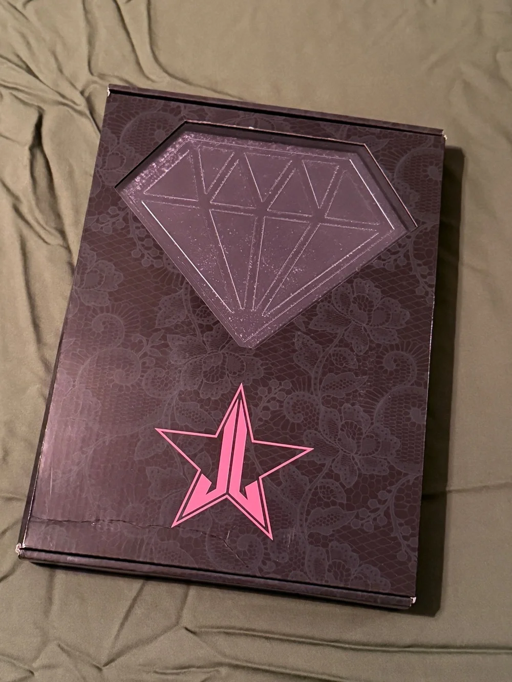 Jeffree Star Cosmetics Star Wedding Collection • Black Diamond Hand Mirror
